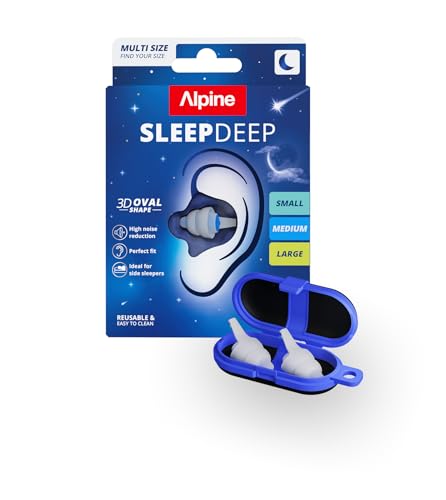 Detalle de Alpine SleepDeep: tappi per le orecchie ultra-morbidi per chi dorme sul fianco
