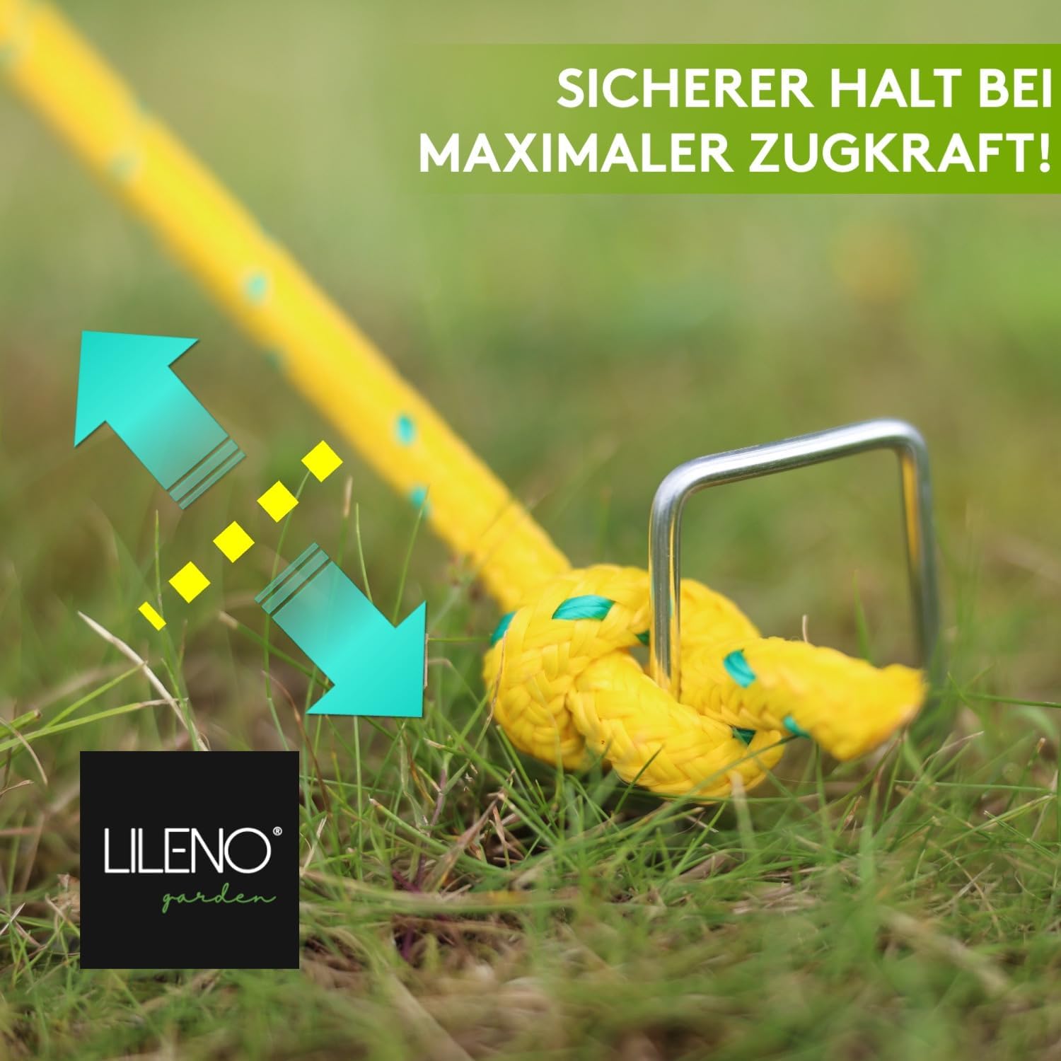 Thumbnail 5 de LILENO HOME Unkrautvlies Erdnägel 14 x 3 cm
