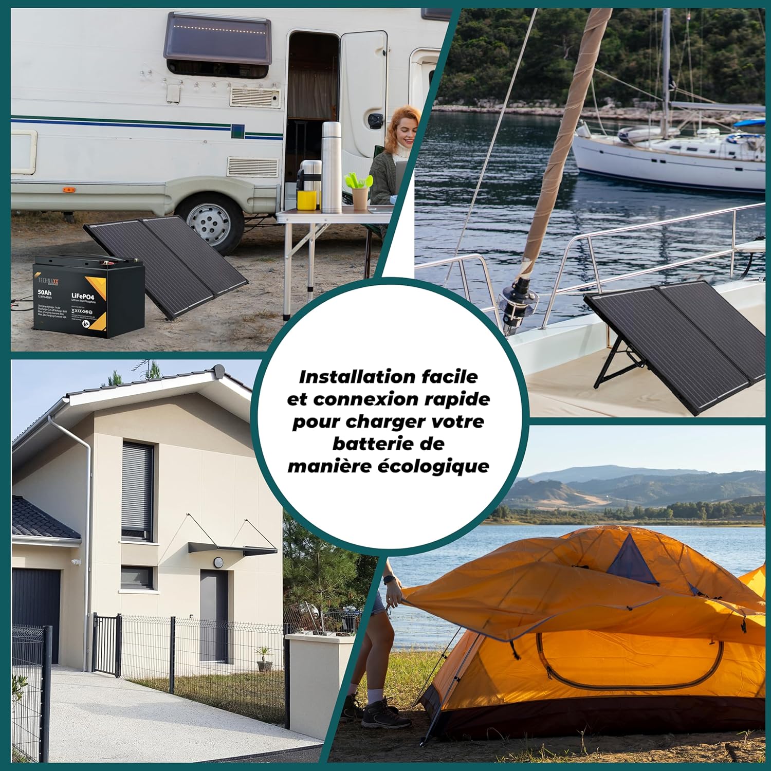 Thumbnail 5 de Technaxx TX-215 chargeur solaire 100W 🔌