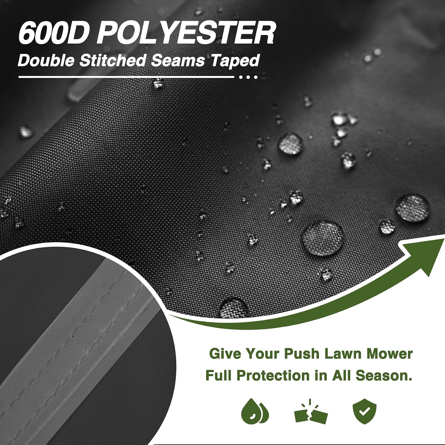 Thumbnail 5 de Porch Shield Lawn Mower Cover 600D Polyester