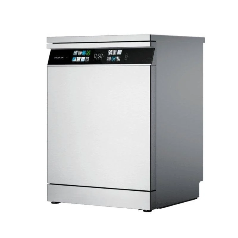Detalle de Cecotec Bolero Aguazero 6700: Lavavajillas de 60 cm para 15 cubiertos, clase B, inox