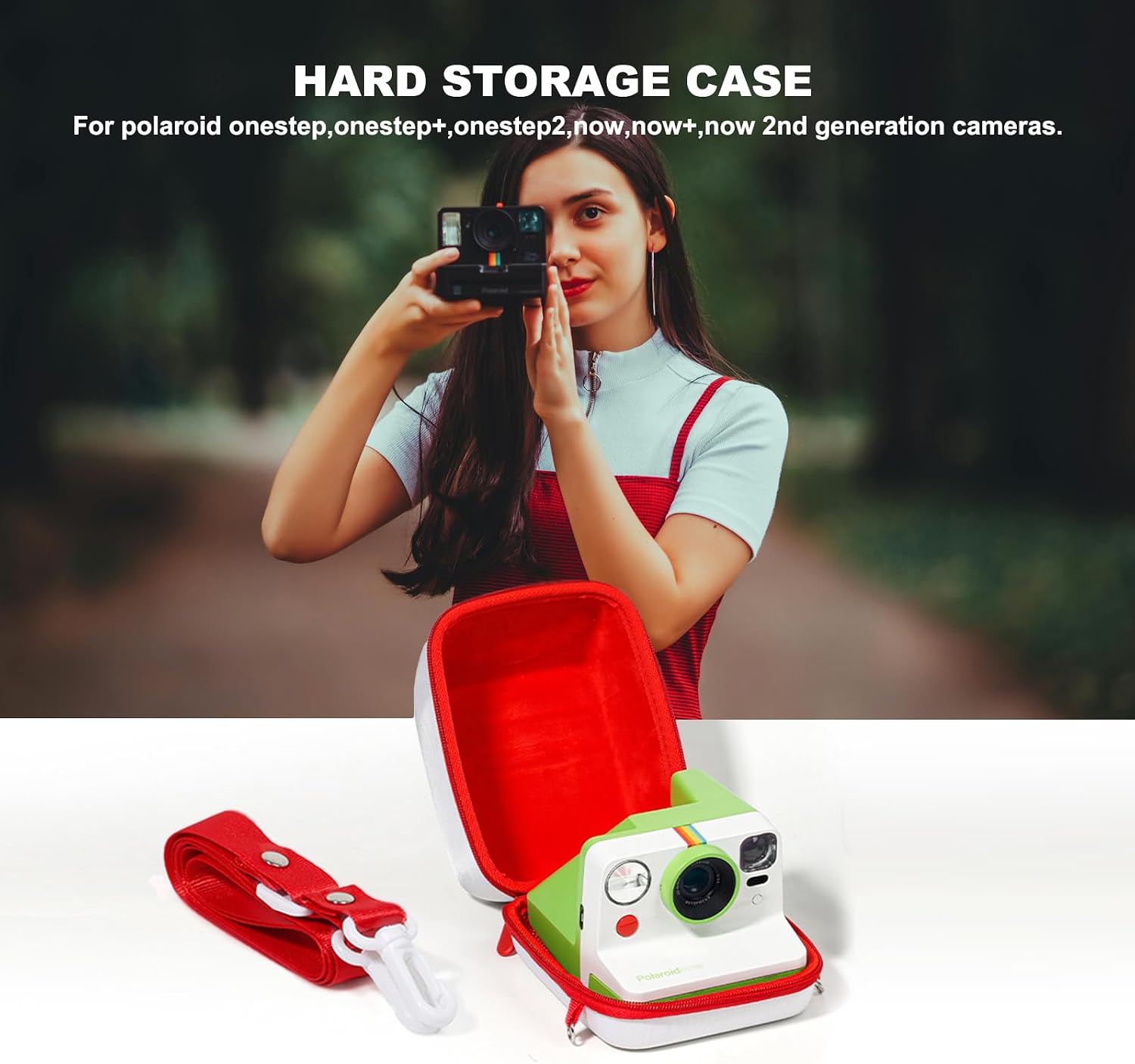 Detalle 2 de EVA hard camera case 17.8cm purple