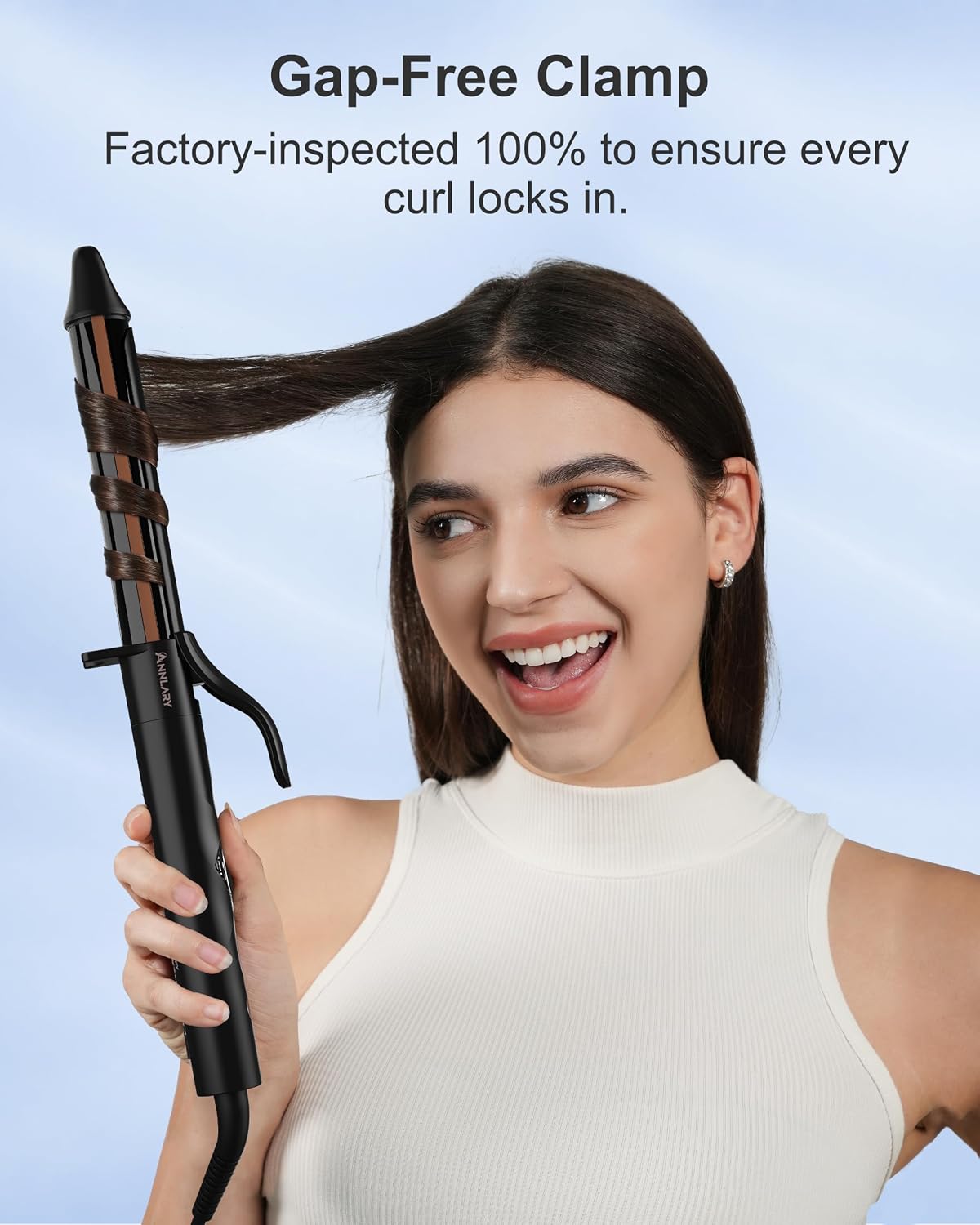 Detalle de ANNLARY 1-Inch Curling Iron