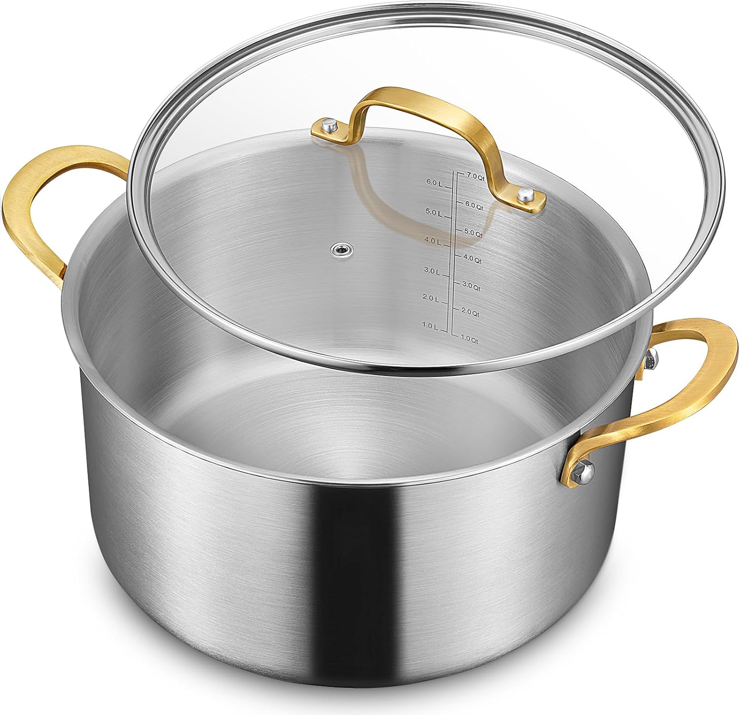 BEZIA 6 Quart Stockpot for Stew