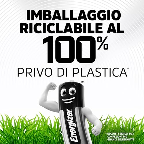 Detalle de Energizer Advanced, pile AAA alcaline da 1,5 V, confezione da 24