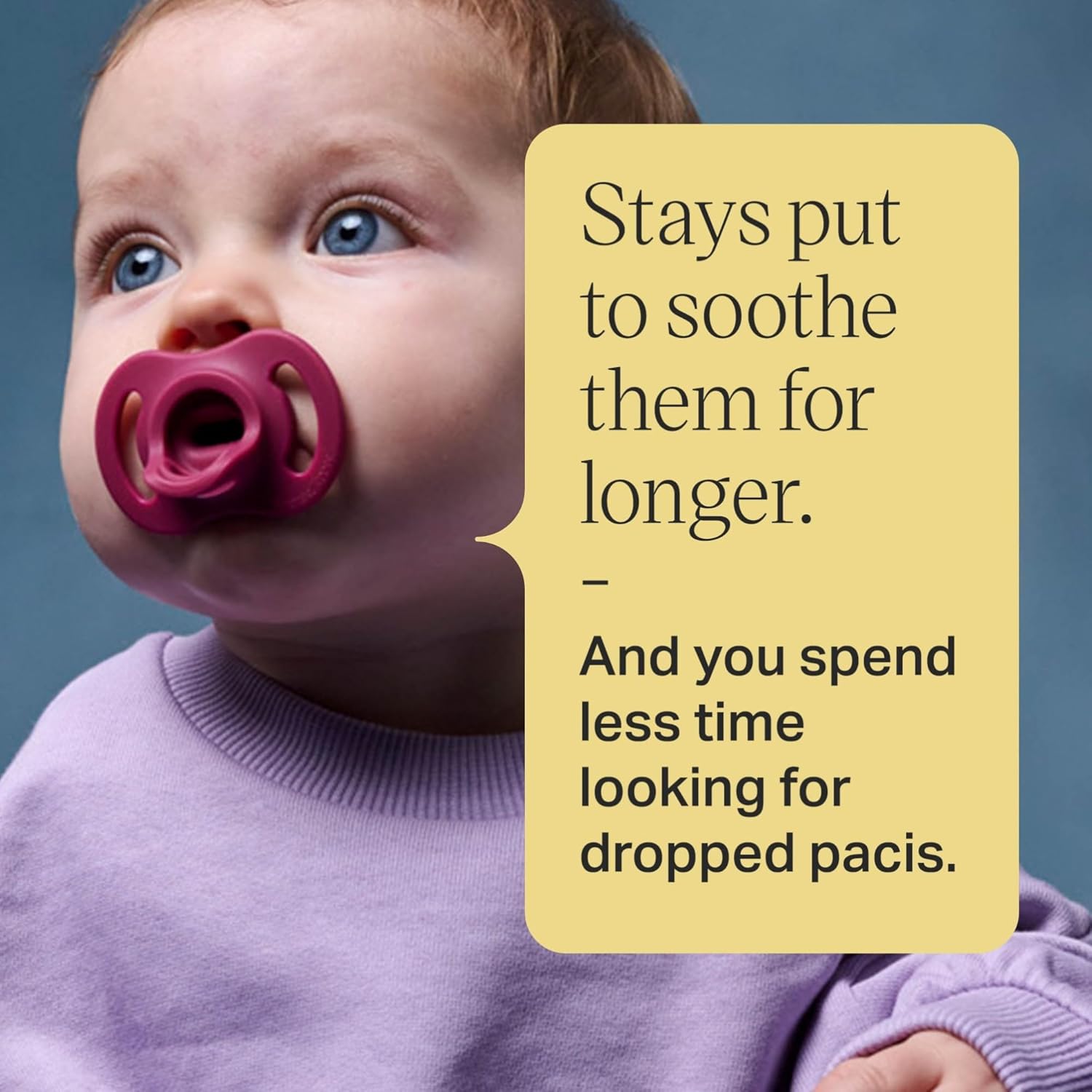 Thumbnail 3 de Tommee Tippee Sucette Ultra-légère Toujours en Place (6-18 mois) lot de 4, tétine orthodontique monobloc en silicone