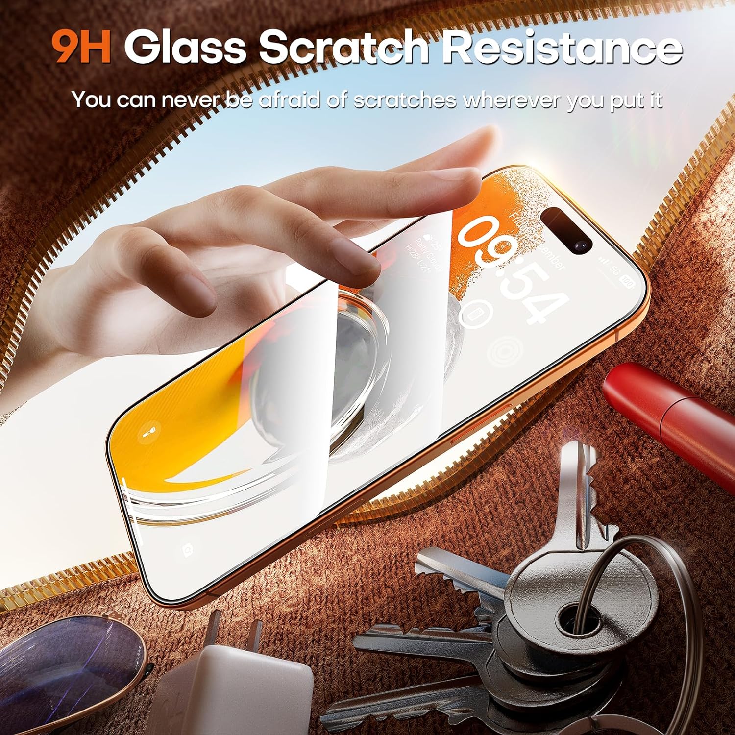 Detalle 2 de TOCOL iPhone 17 Pro Max Screen Protector 6.9