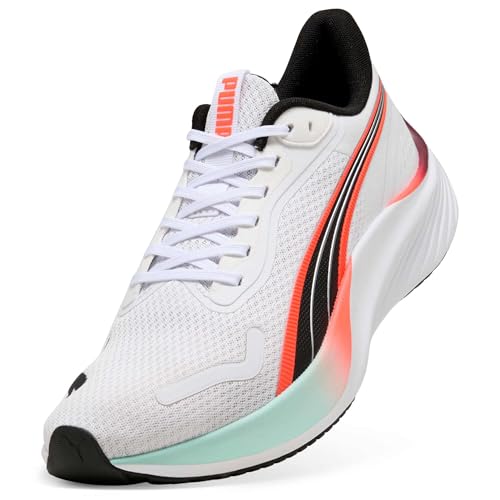 Thumbnail 4 de Puma Tenis Unisex Pounce LiteRoad para Correr — Blanco y Rojo Brillante (42.5 EU)