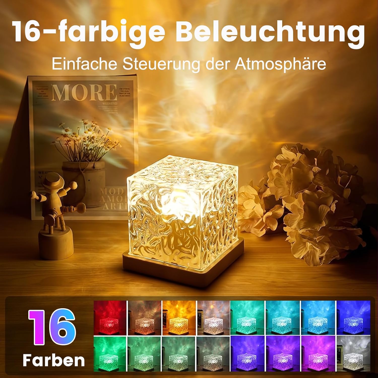 Detalle 2 de Maxspace Sternenhimmel Projektor mit 16 Farben