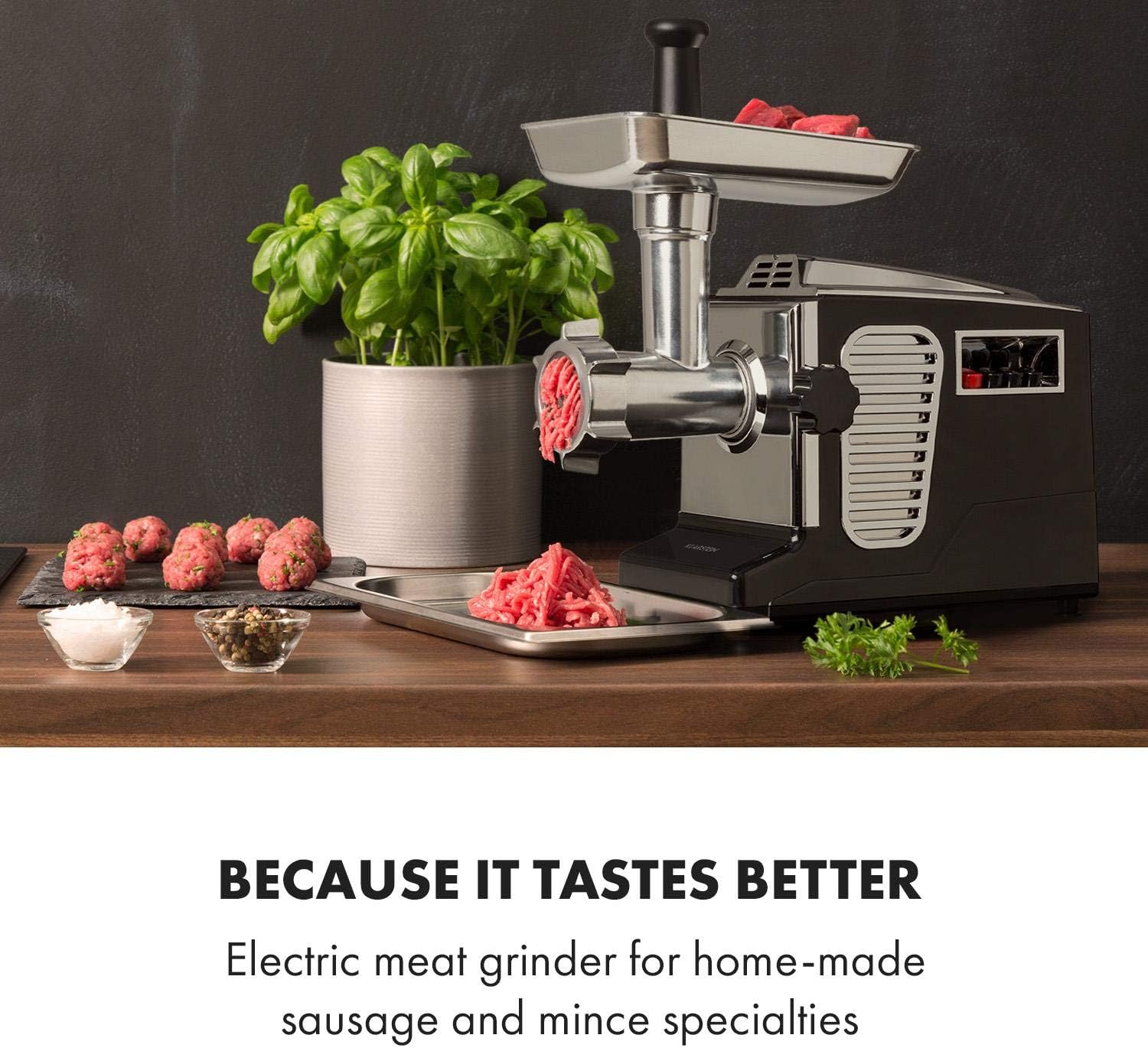 Thumbnail 1 de Klarstein Kraftprotz Picadora de Carne 700W, 2 Velocidades 🥩