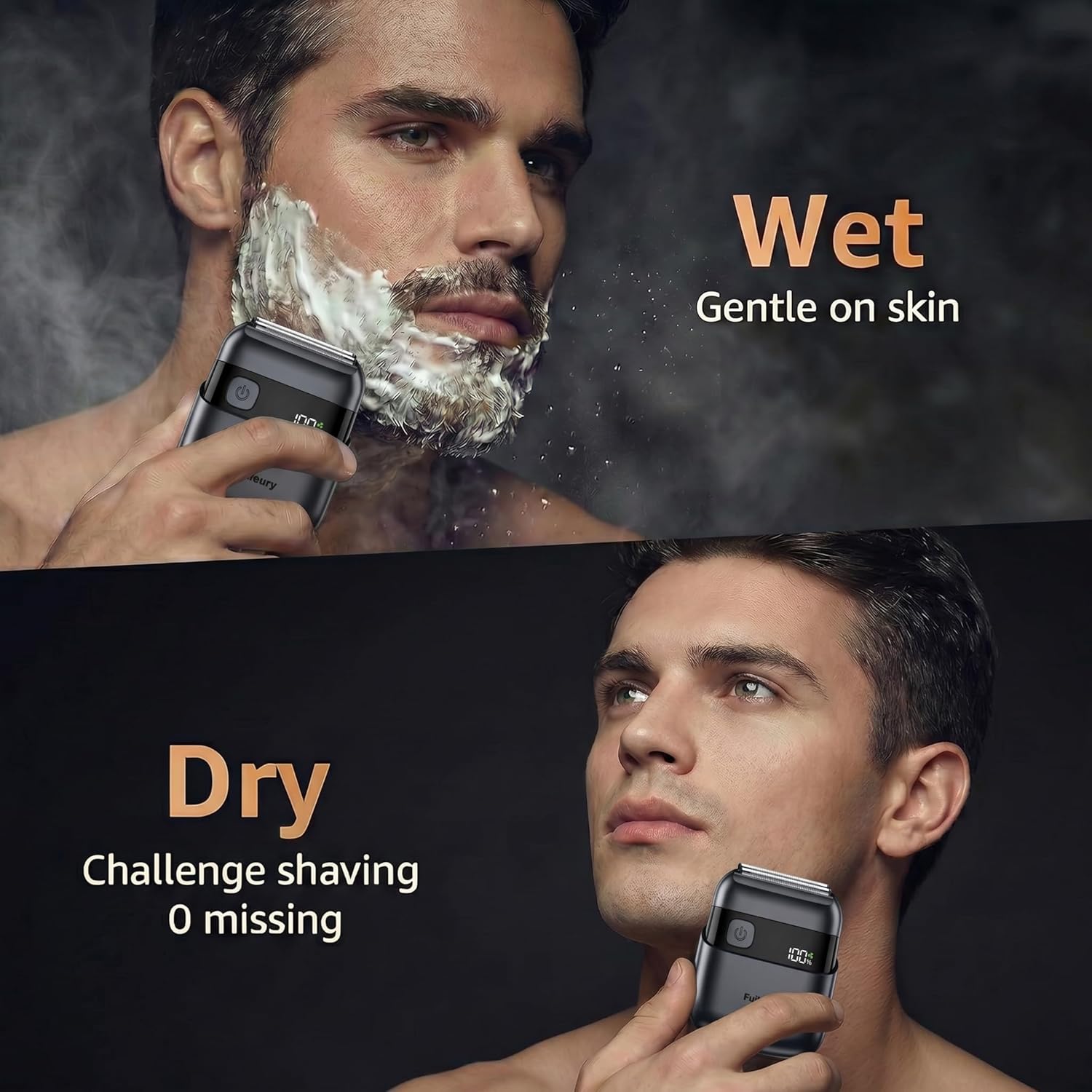 Detalle de Electric Shaver for Men – 10000 RPM Foil Shaver