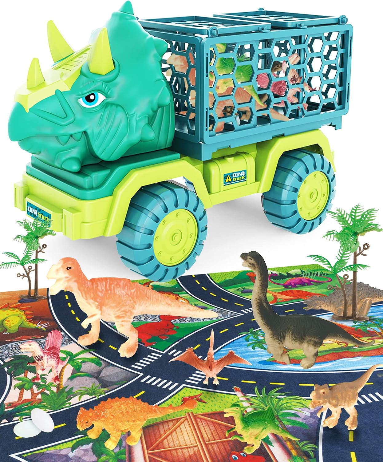 Detalle de Dinosaur Truck Toy 33cm for Kids