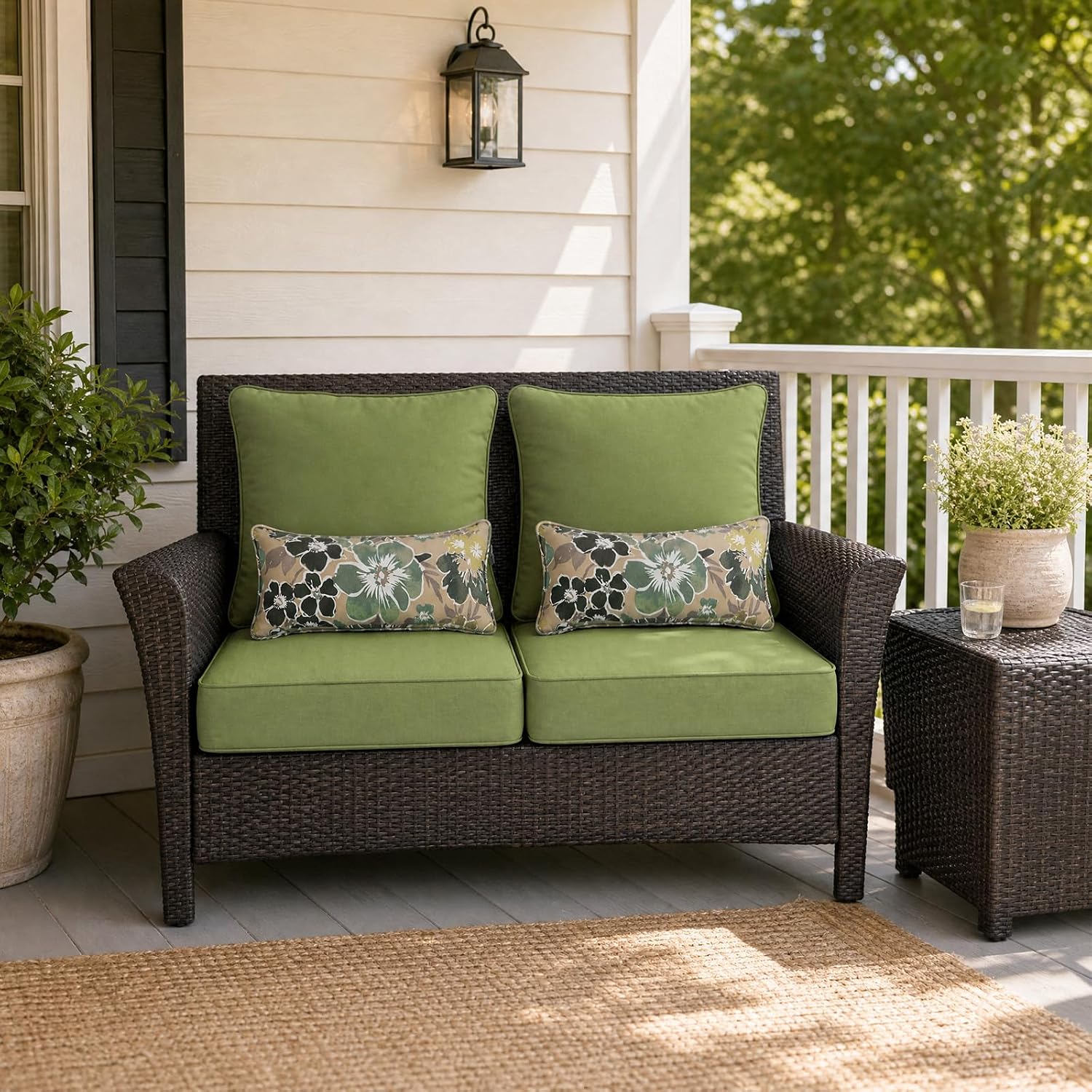 Detalle de BPS Patio Seat Cushions 24 x 24 Inch