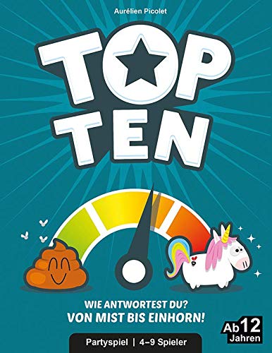 Detalle 2 de Top Ten – Asmodee: Partyspiel, Nominiert zum Spiel des Jahres 2022
