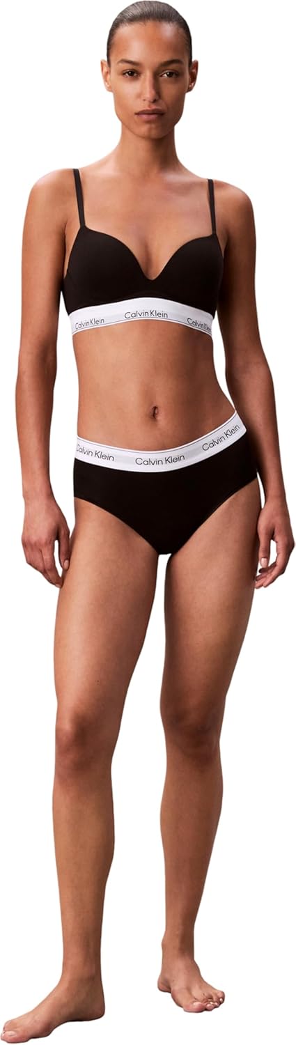 Thumbnail 3 de Calvin Klein Damen Push-Up BH Plunge gepolstert mit Bügeln – verstellbare Träger (Baumwolle/Modal/Elasthan)