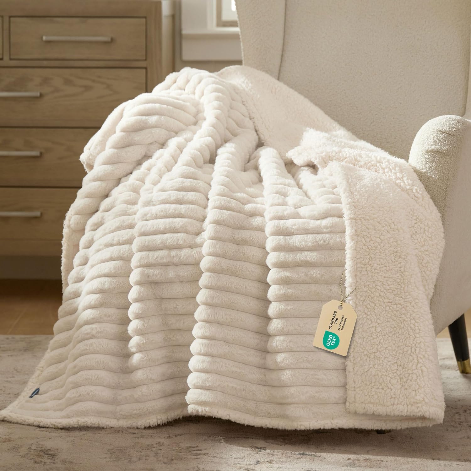 Detalle de Bedsure Waterproof Dog Blanket 50x60
