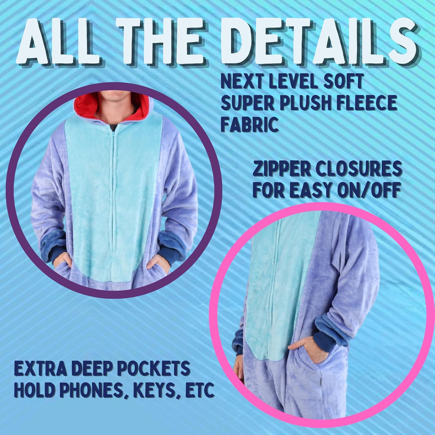 Detalle de Funziez! Plush Adult Onesie
