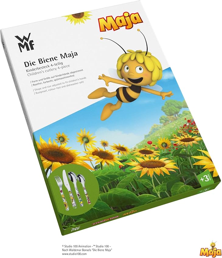 Thumbnail 5 de WMF La Abeja Maya - Cubertería Infantil 4 Piezas 🐝