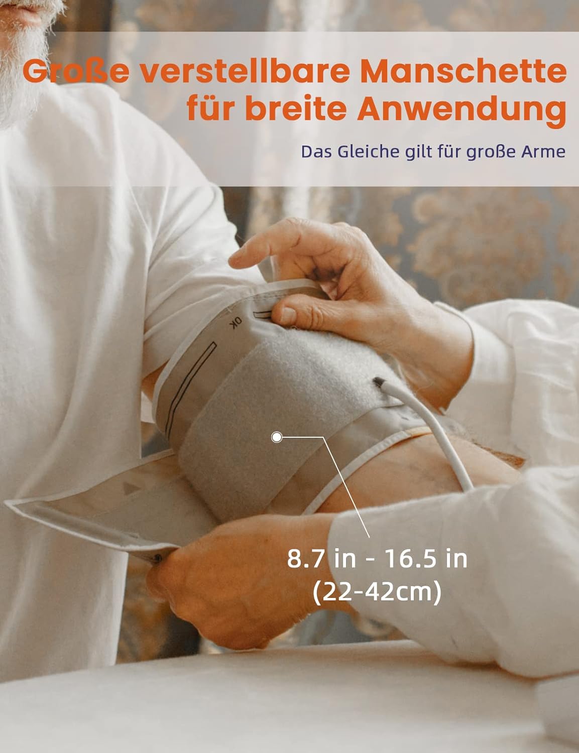 Thumbnail 3 de AILE Oberarm-Blutdruckmessgerät 22–42 cm 📋