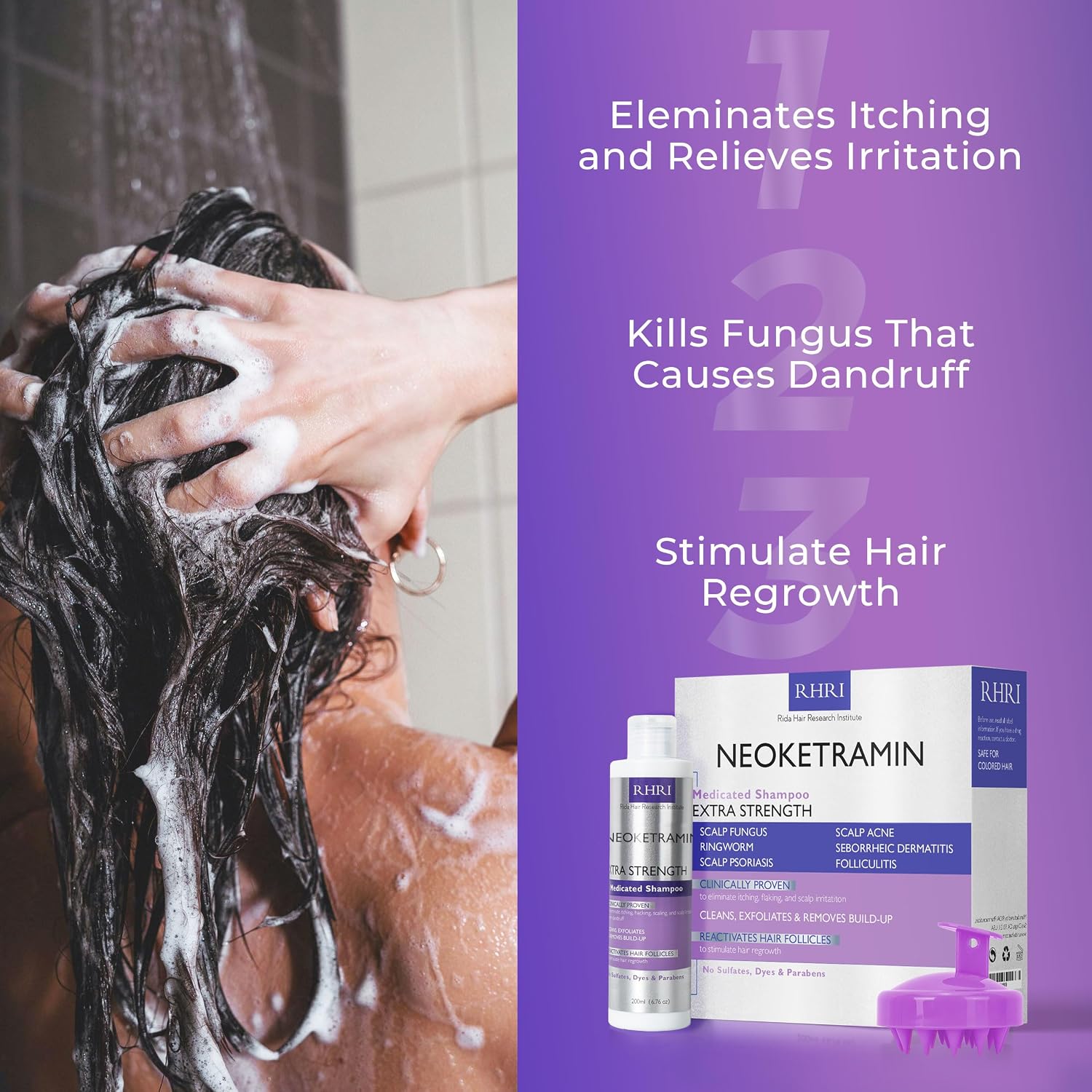Detalle de Medicated anti dandruff shampoo 1x