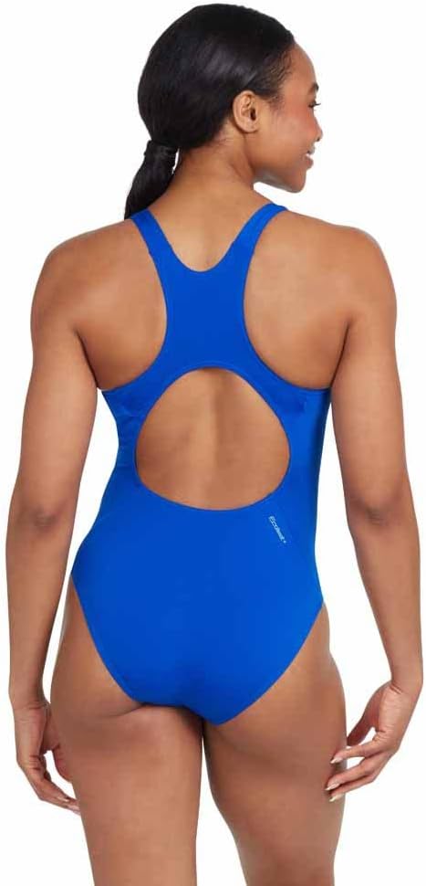 Thumbnail 1 de Zoggs Women's Essential One Piece Swimsuit – ECOLAST+ éco-responsable, résistant au chlore et maintien léger