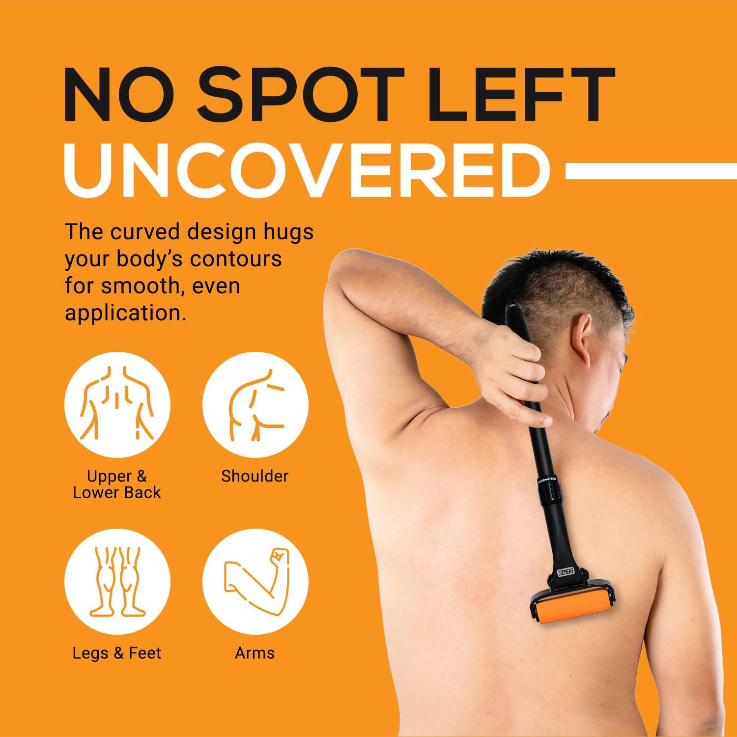 Thumbnail 3 de EZPIK Lotion Applicator for Back – Extendable to 23" with Curved Ergonomic Design