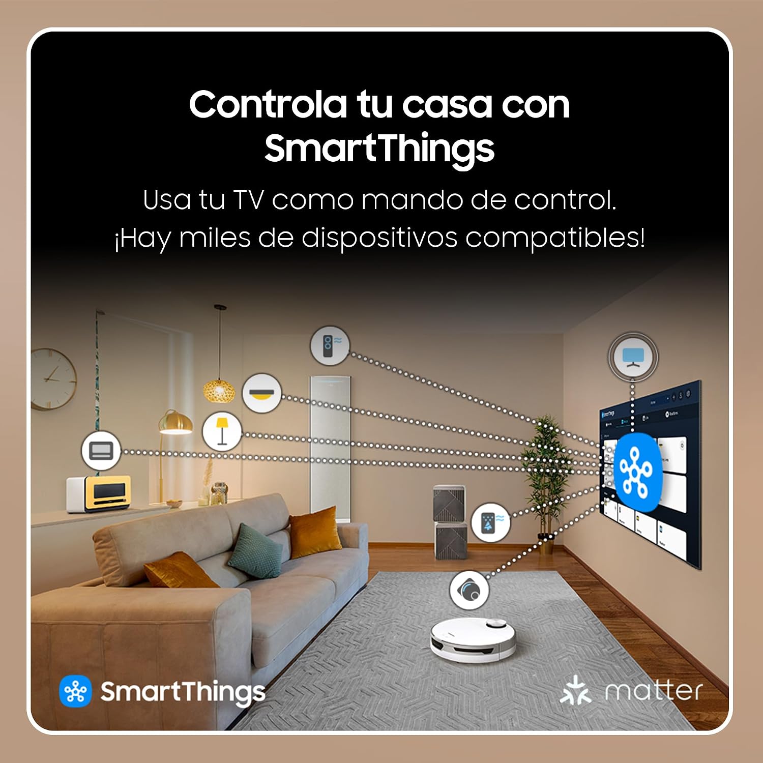 Thumbnail 4 de Samsung The Frame 4K 2024 43" Smart TV con Galería de Arte 🎨