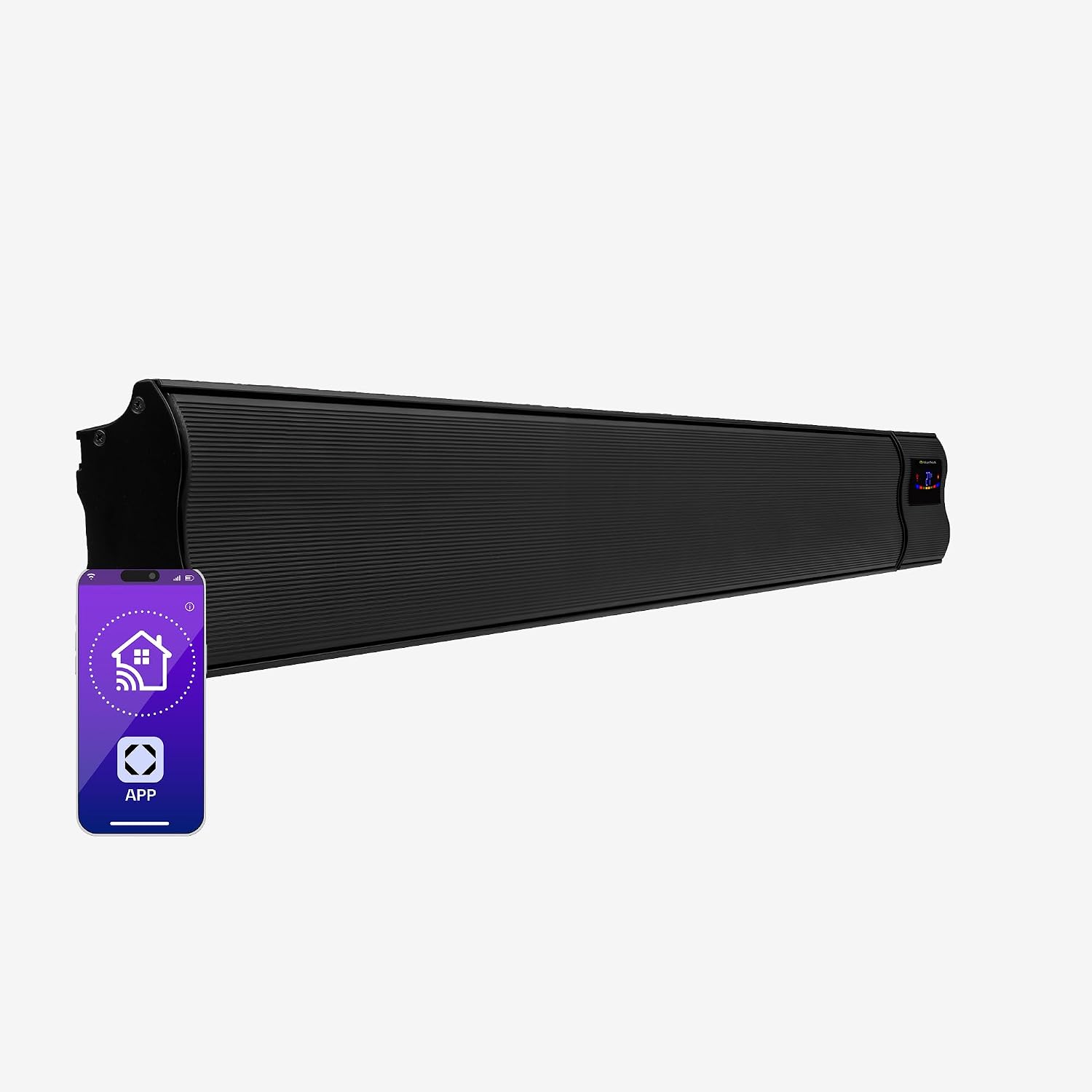 Detalle de Klarstein Cosmic Beam Smart infraroodverwarming, 2400 W, wifi en thermostaat
