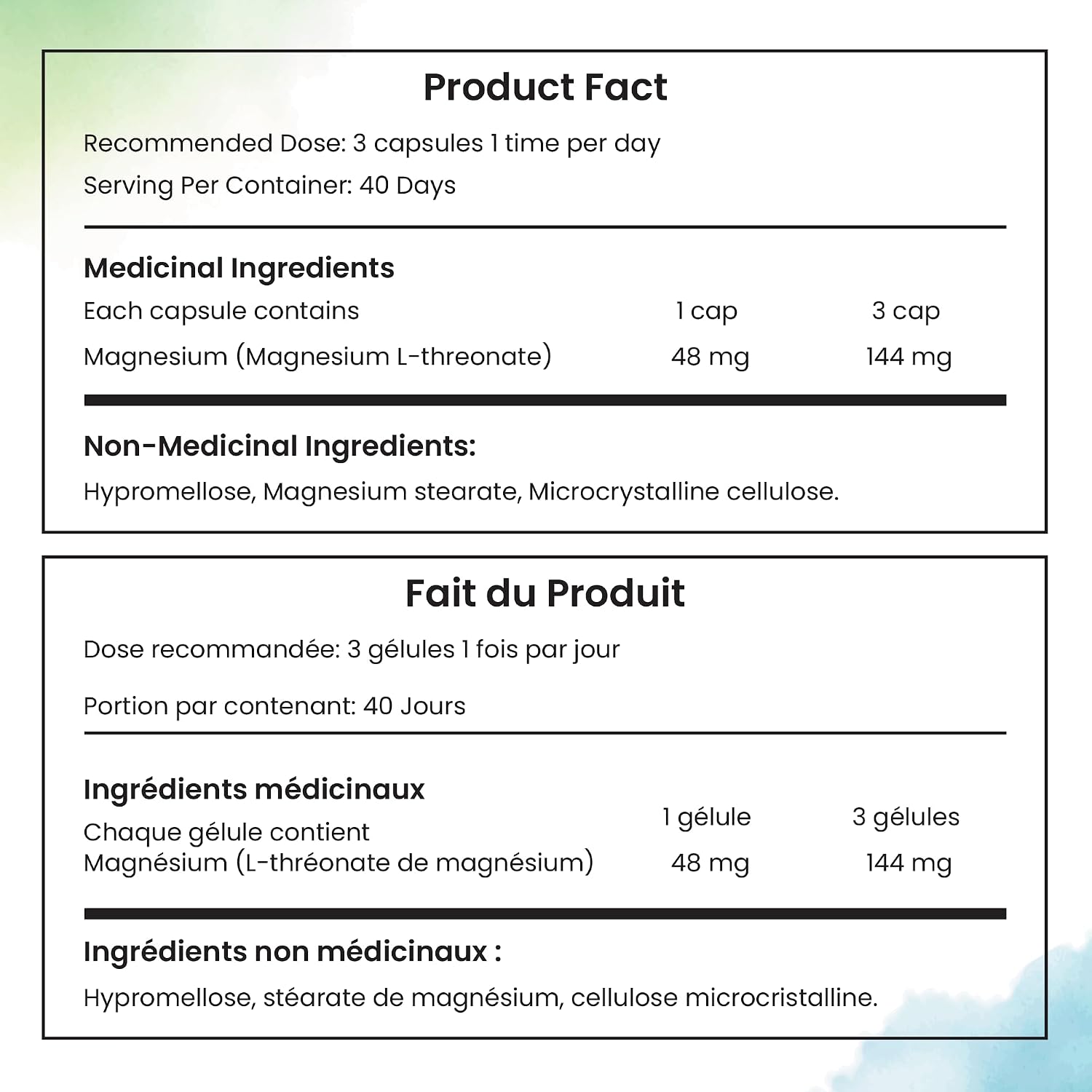 Thumbnail 6 de Live 5AM MLT-48|120 Magnesium L-Threonate, 120 Capsules, 144 mg
