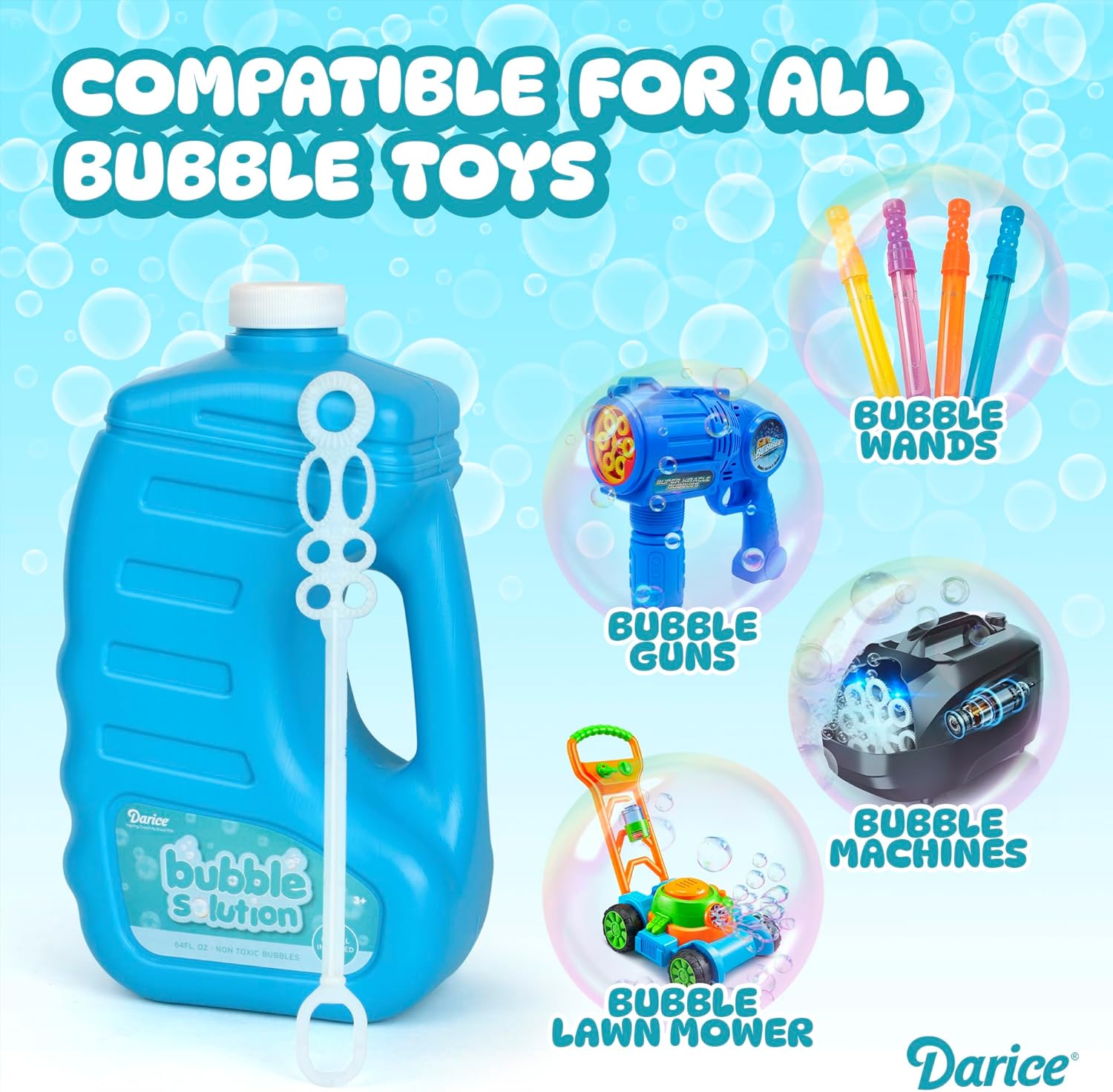 Thumbnail 2 de Darice 128oz Bubble Solution Duo Pack