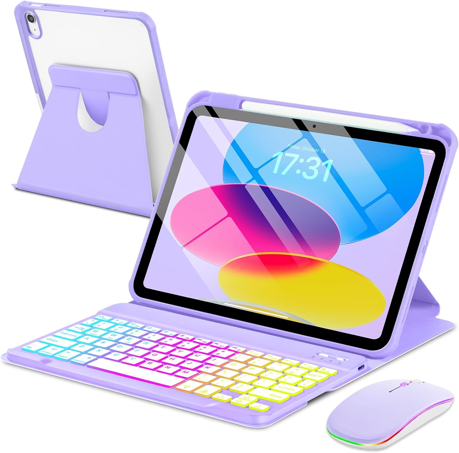 Detalle de EAMPANG iPad Keyboard Case for 11th-Generation iPad