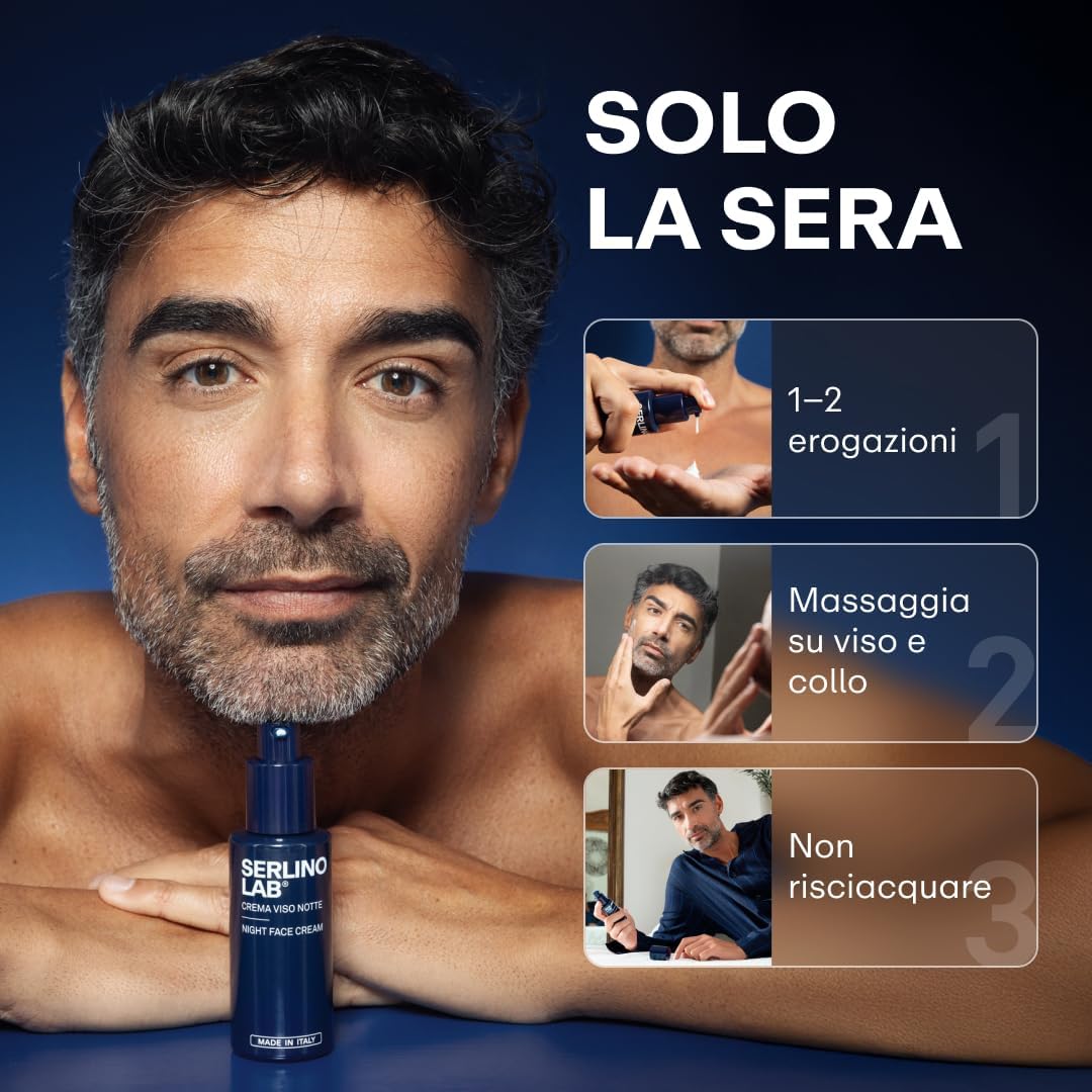 Thumbnail 5 de SERLINOLAB Crema Viso Idratante con Retinolo e Acido Ialuronico – Pelli più luminose e toniche