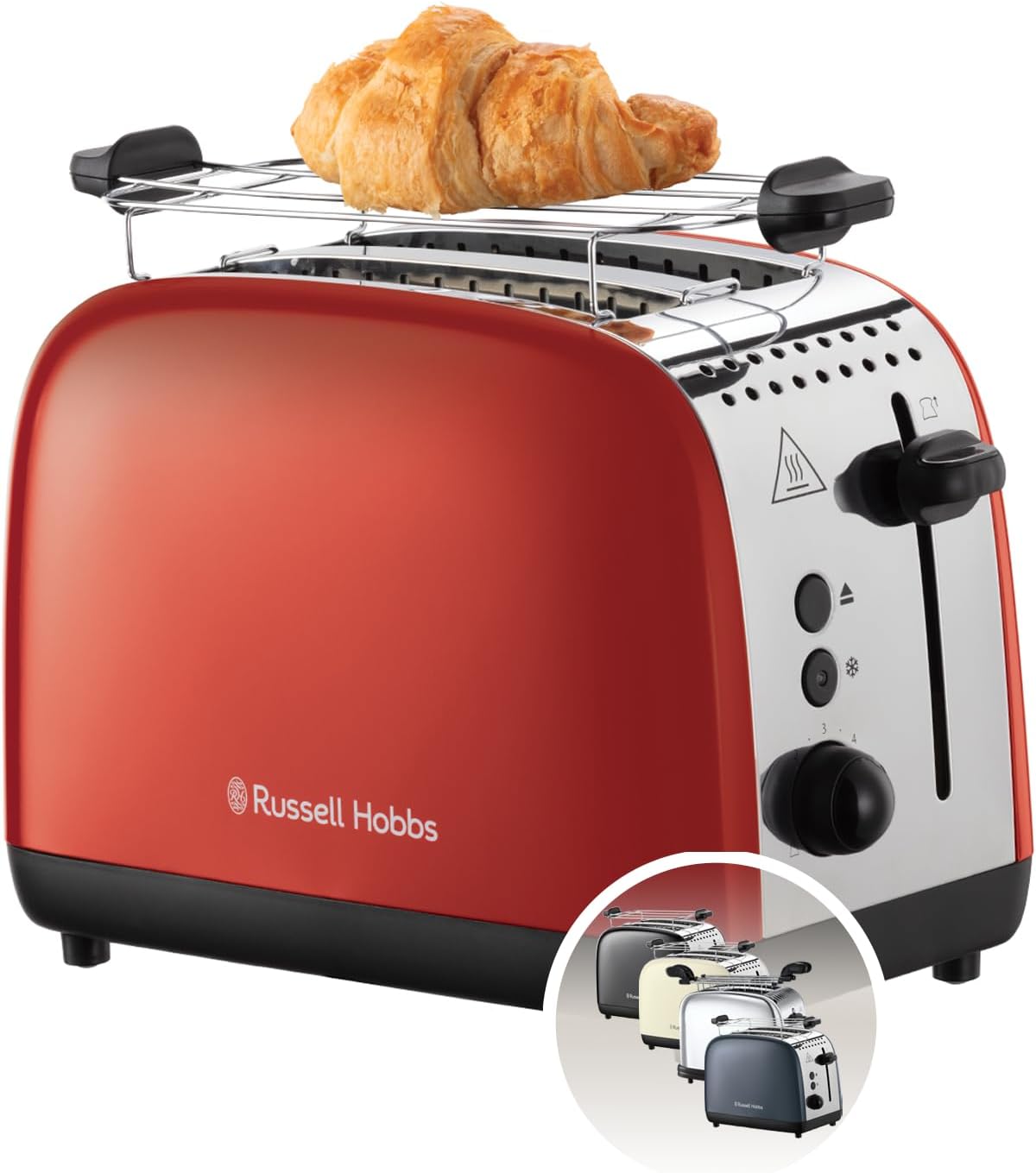 Detalle de Russell Hobbs Grille pain Colours Plus Inox 1600W