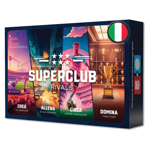Detalle de Asmodee – Superclub Rivals: Gioco da Tavolo sul Calcio (Edizione Italiana)
