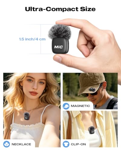 Detalle de WARM BOX Wireless Lavalier Microphone Kit for iPhone, iPad and Android