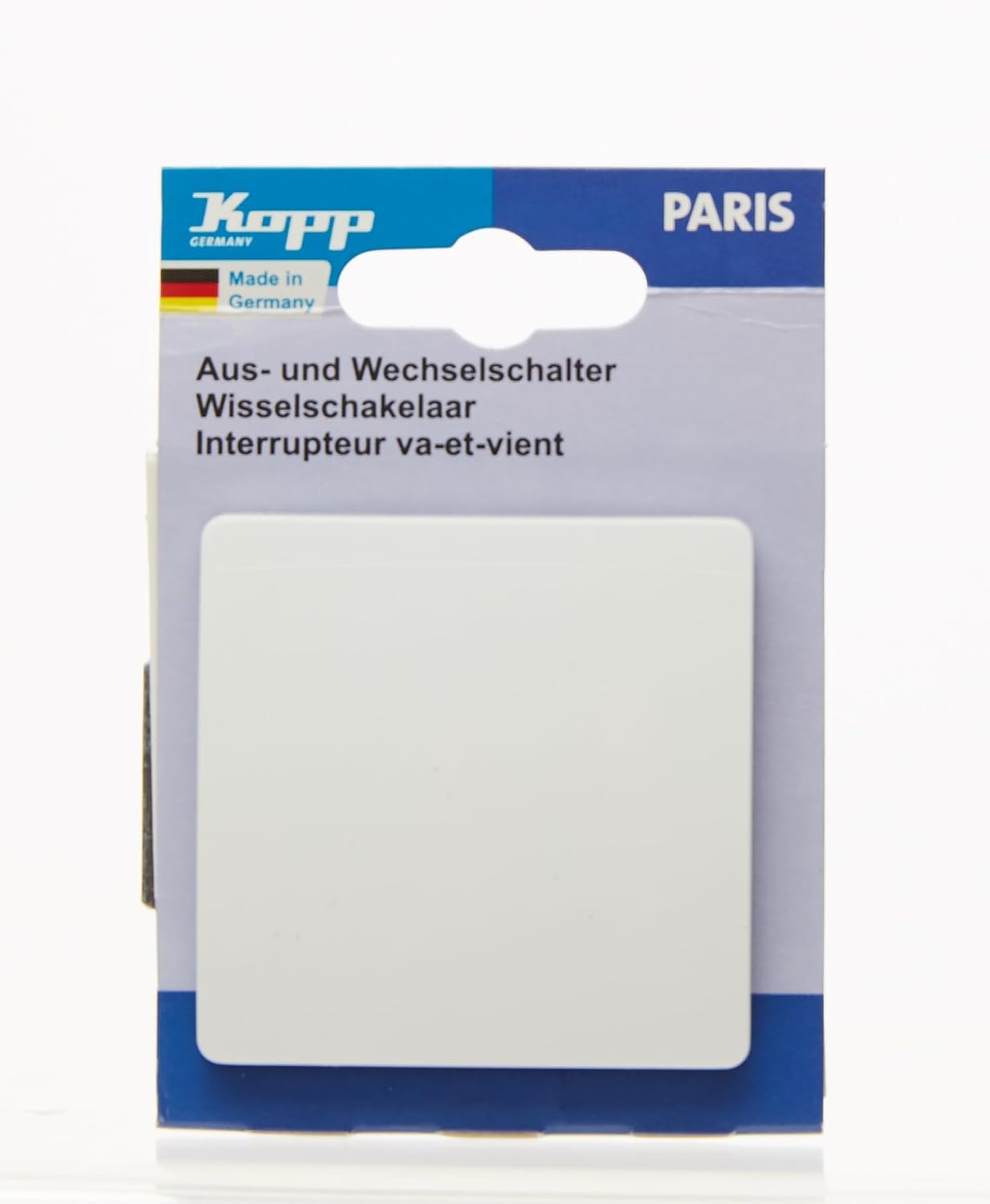 Detalle de Kopp Paris Profipack 652602012 – 4 łączniki uniwersalne IP20, biel arktyczna