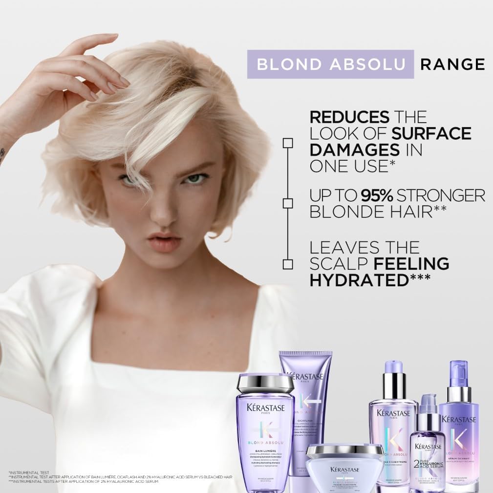 Thumbnail 6 de Kérastase Blond Absolu Discovery Set for blonde & bleached hair with hyaluronic acid and heat protection serum
