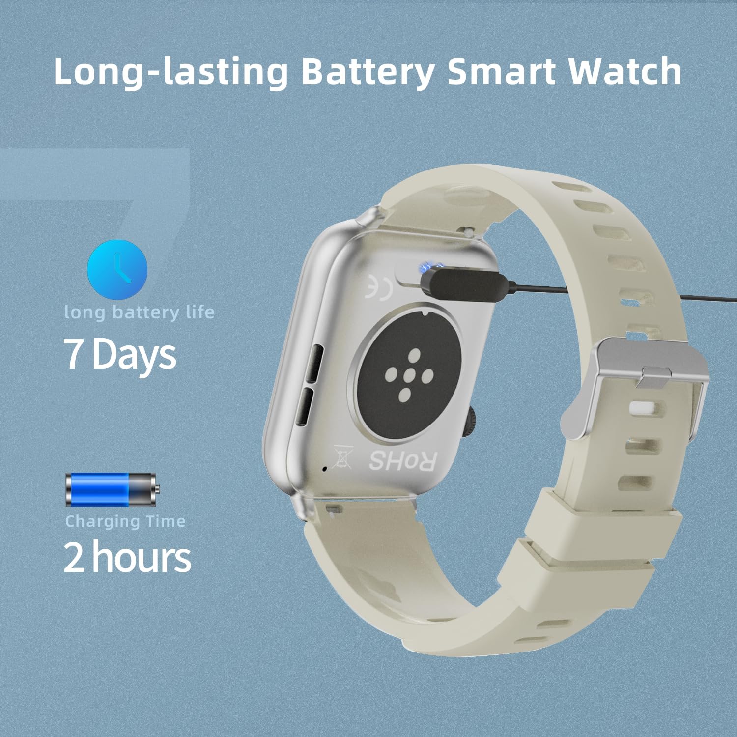 Thumbnail 5 de Smart Watch for Men Women with 1.85" Touchscreen and 100+ Sports Modes