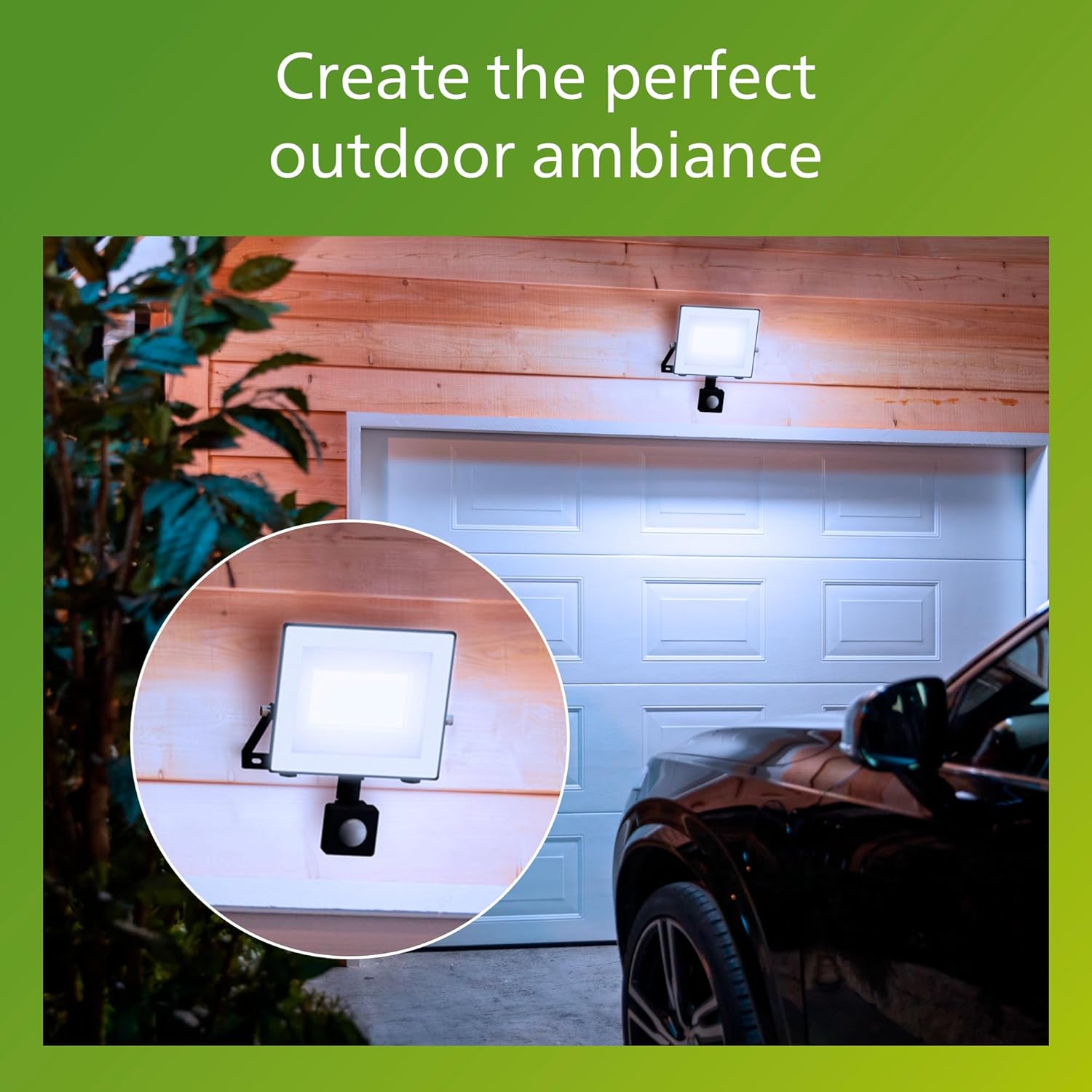 Thumbnail 5 de PHILIPS Lois Outdoor Floodlight with Sensor (14 W, 5000 K) in Anthracite