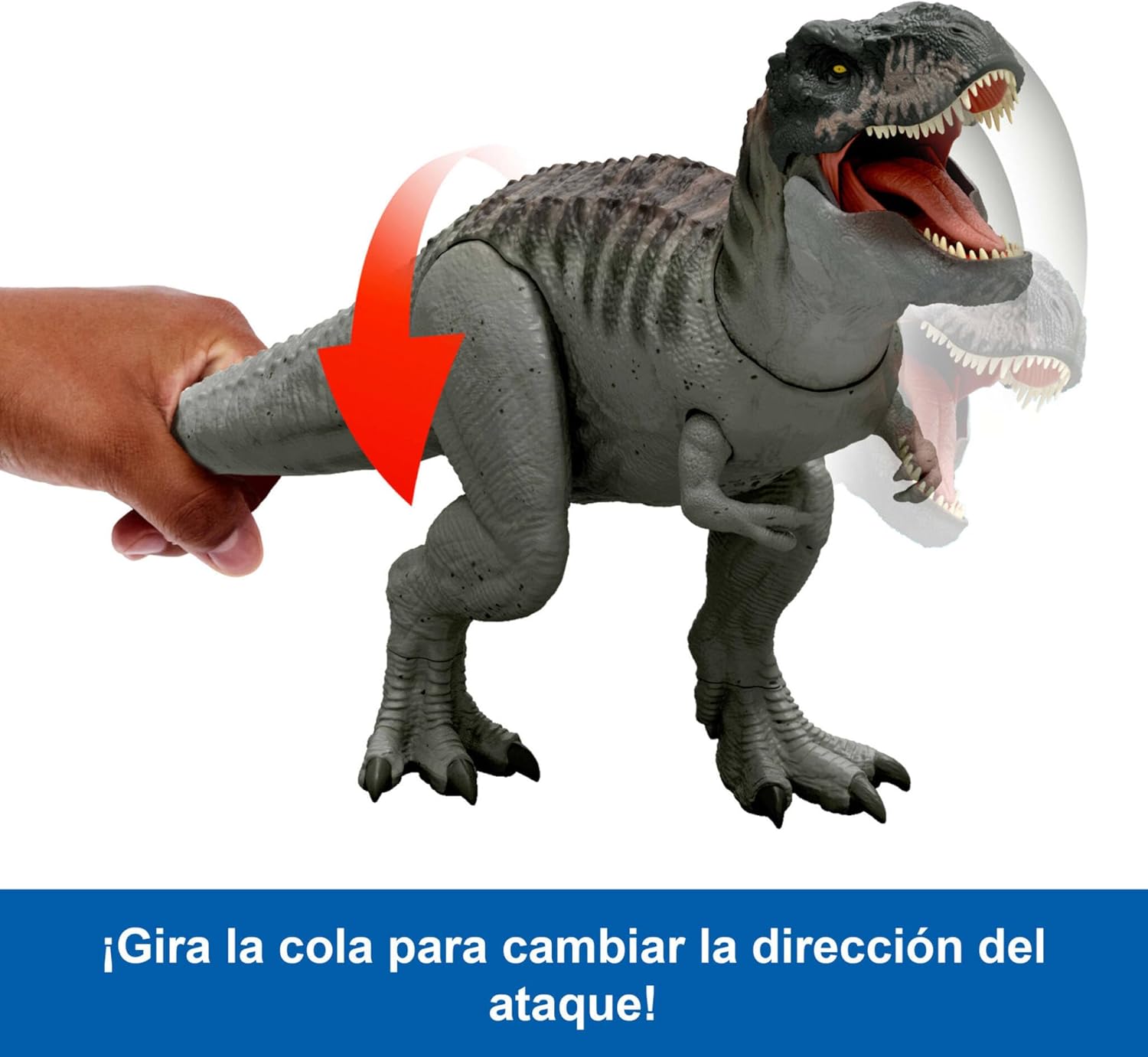 Thumbnail 4 de Jurassic World Mattel T-Rex Power Devour con Luces y Sonidos 🦖