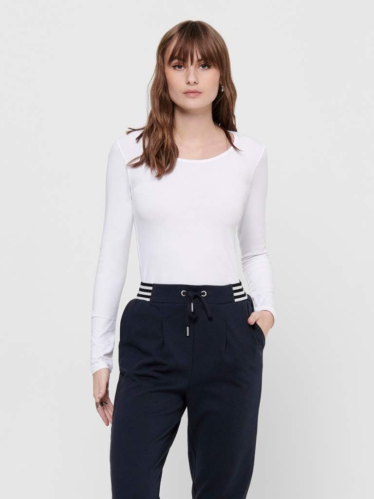 Thumbnail 5 de Only Onllive Love New Ls O-neck Top Noos – Maglia a maniche lunghe Donna