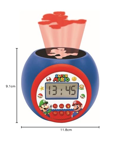 Thumbnail 8 de Lexibook Mario Réveil Projecteur RL977NI : veilleuse projection Mario en trois couleurs