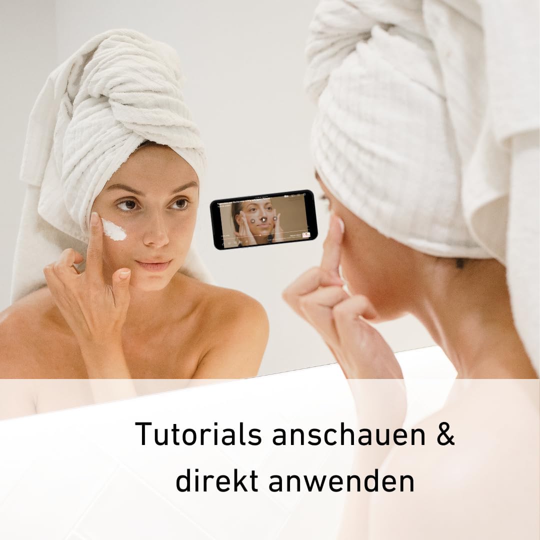 Thumbnail 4 de SQUIDPRO Silikon-Saugnapf Handyhalterung (beige) – selbstklebend für freihändiges Filmen & Selfies