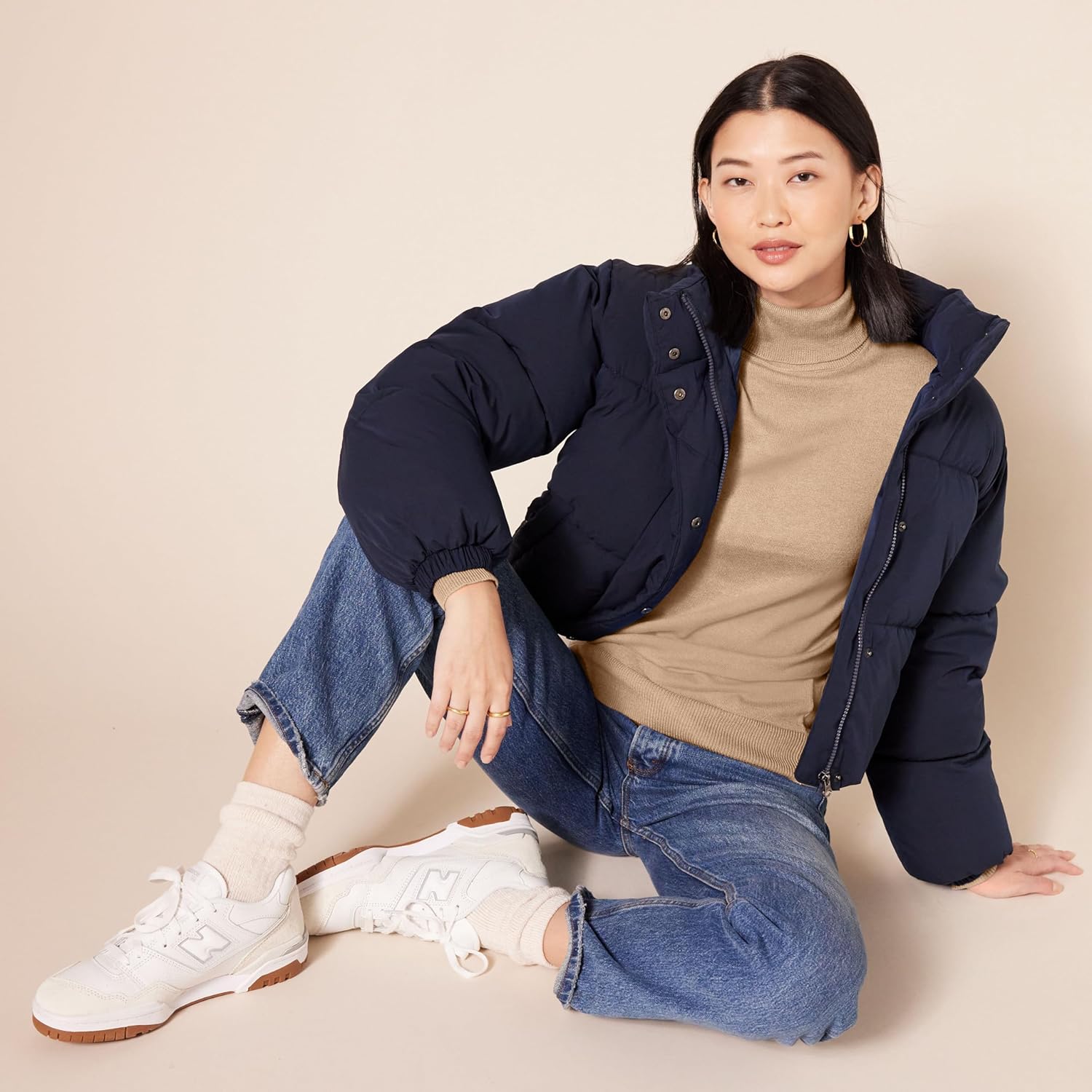 Thumbnail 3 de Amazon Essentials Damen Leichter Langärmeliger Rollkragenpullover – Klassischer Schnitt