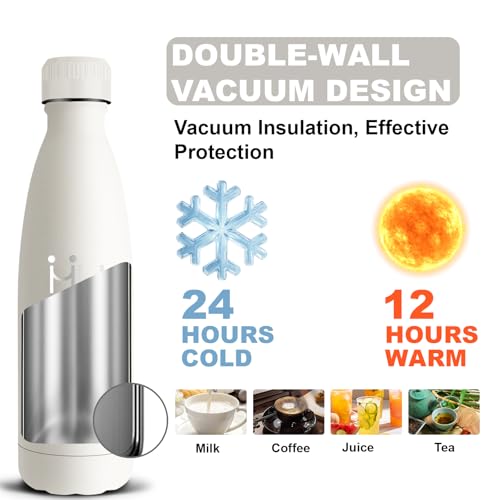 Thumbnail 2 de Botella Acero Inoxidable 500 ml — mantiene 24 h frío