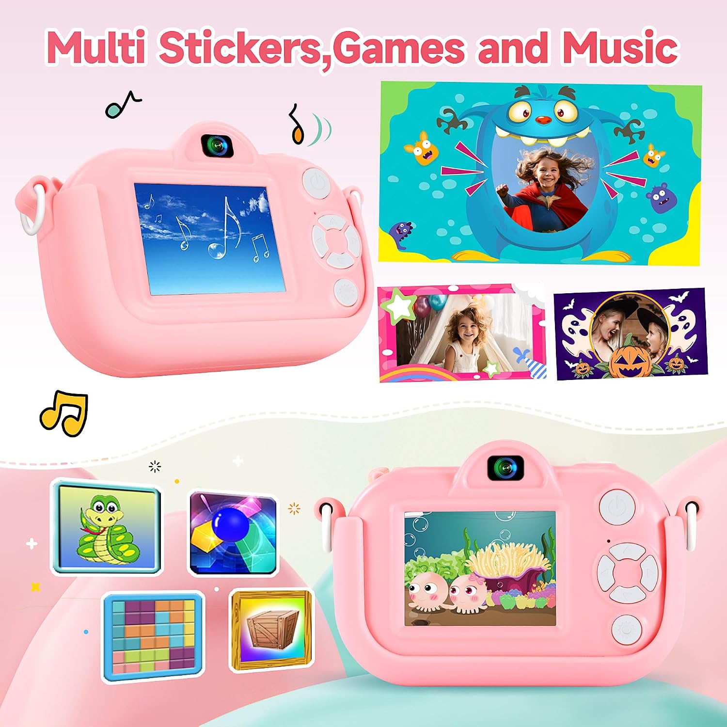 Detalle de Kids Digital Camera with 32GB Card