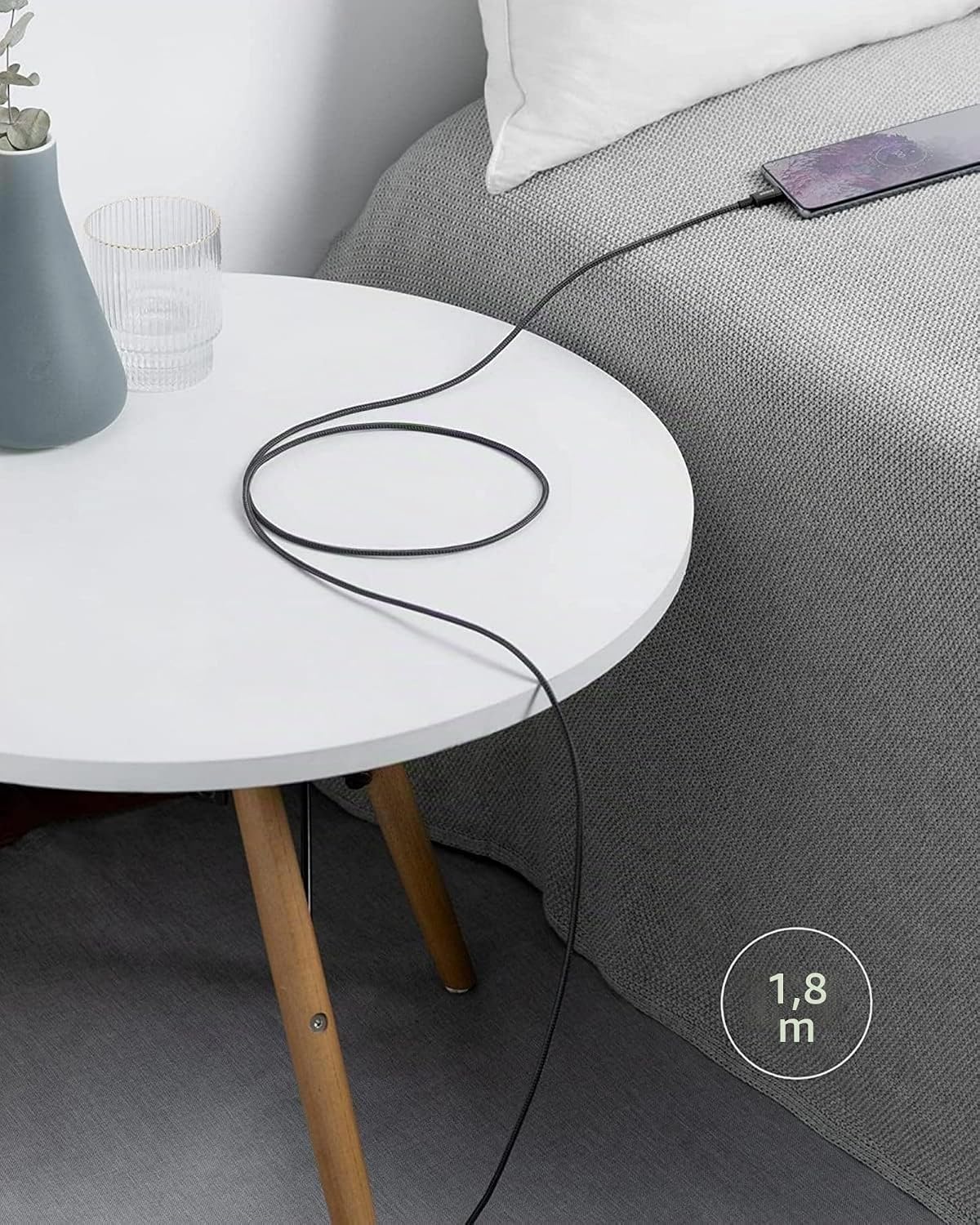 Thumbnail 6 de Anker Lot de 2 Câbles USB-C vers USB-C 100W 1,8 m - Charge rapide