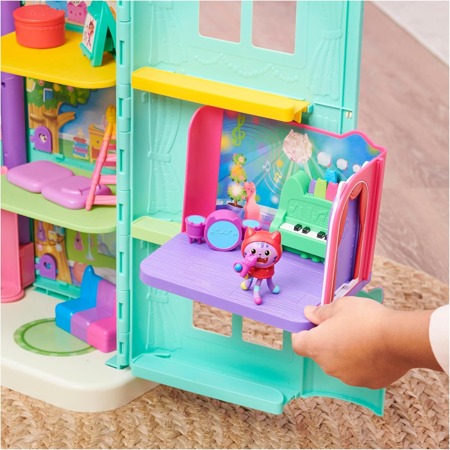 Detalle 2 de DreamWorks Gabby’s Dollhouse Music Room toy