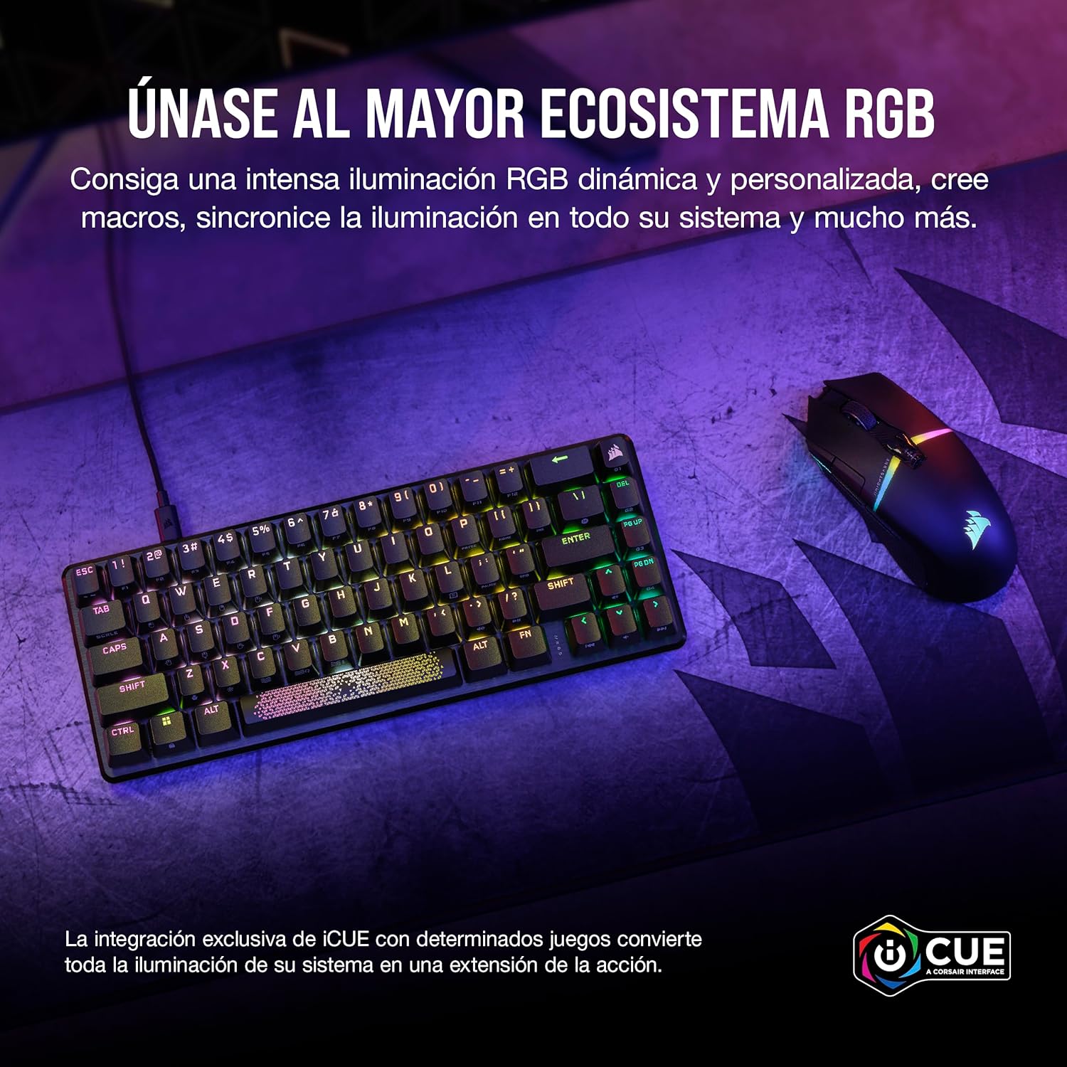 Thumbnail 5 de Corsair K65 PRO MINI RGB Teclado Gaming Mecánico Óptico