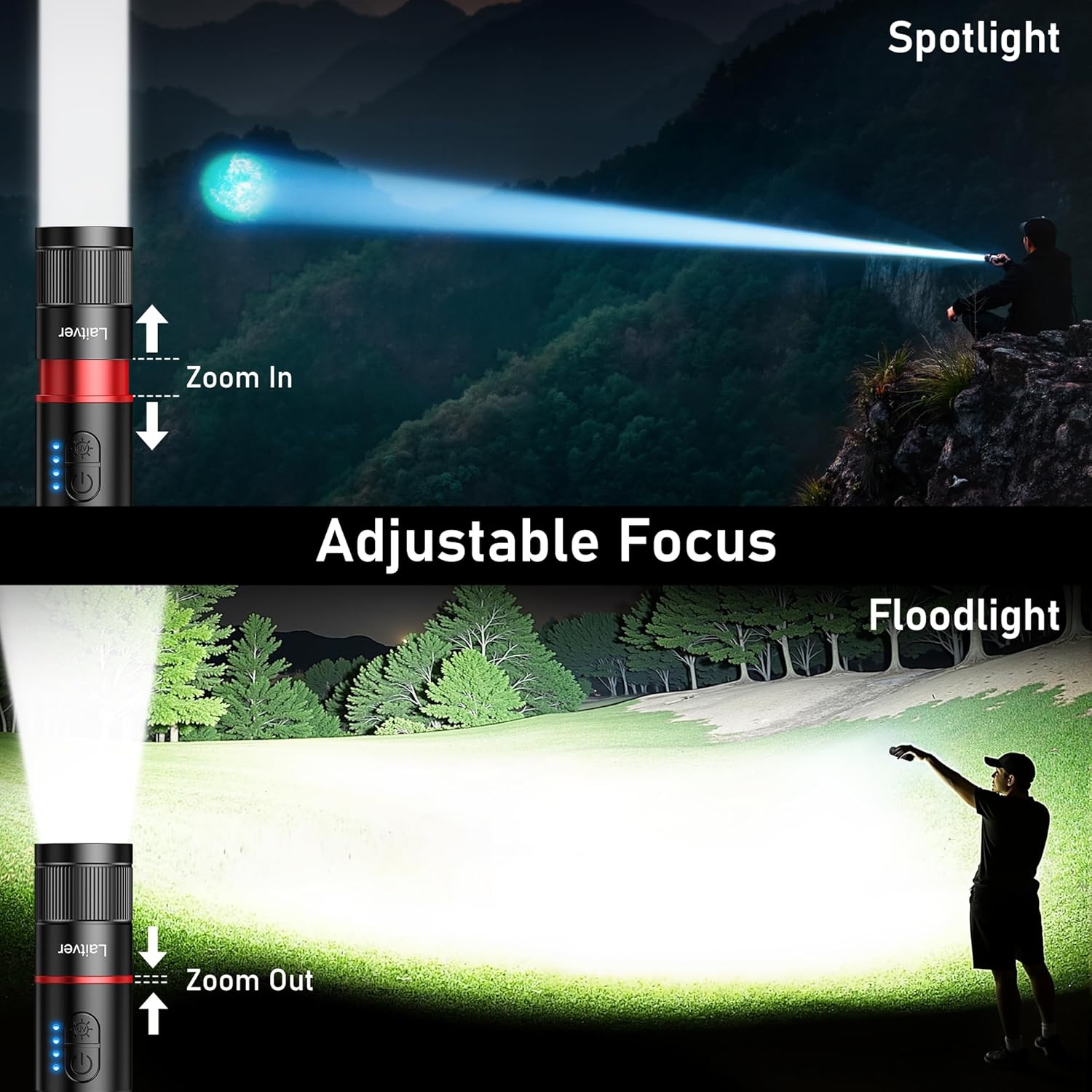 Thumbnail 5 de Laitver LED Torch UV 2000L